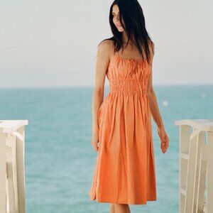 Ciao Lucia Gabriela Dress Apricot, Size S, NEW
